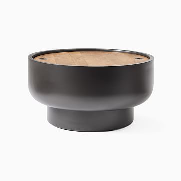 Drum Storage Coffee Table (32"–40") | West Elm | West Elm (US)