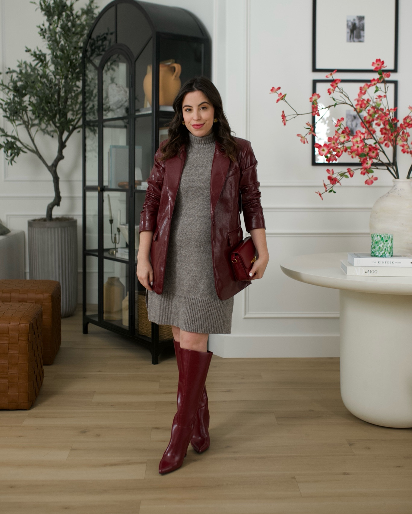Love this sleeveless sweater dress and faux leather blazer! So versatile and looks amazing for Fall. These boots are the color of the season and SO affordable!

@walmartfashion #WalmartPartner #WalmartFashion



#LTKFindsUnder50 #LTKStyleTip #LTKFindsUnder100