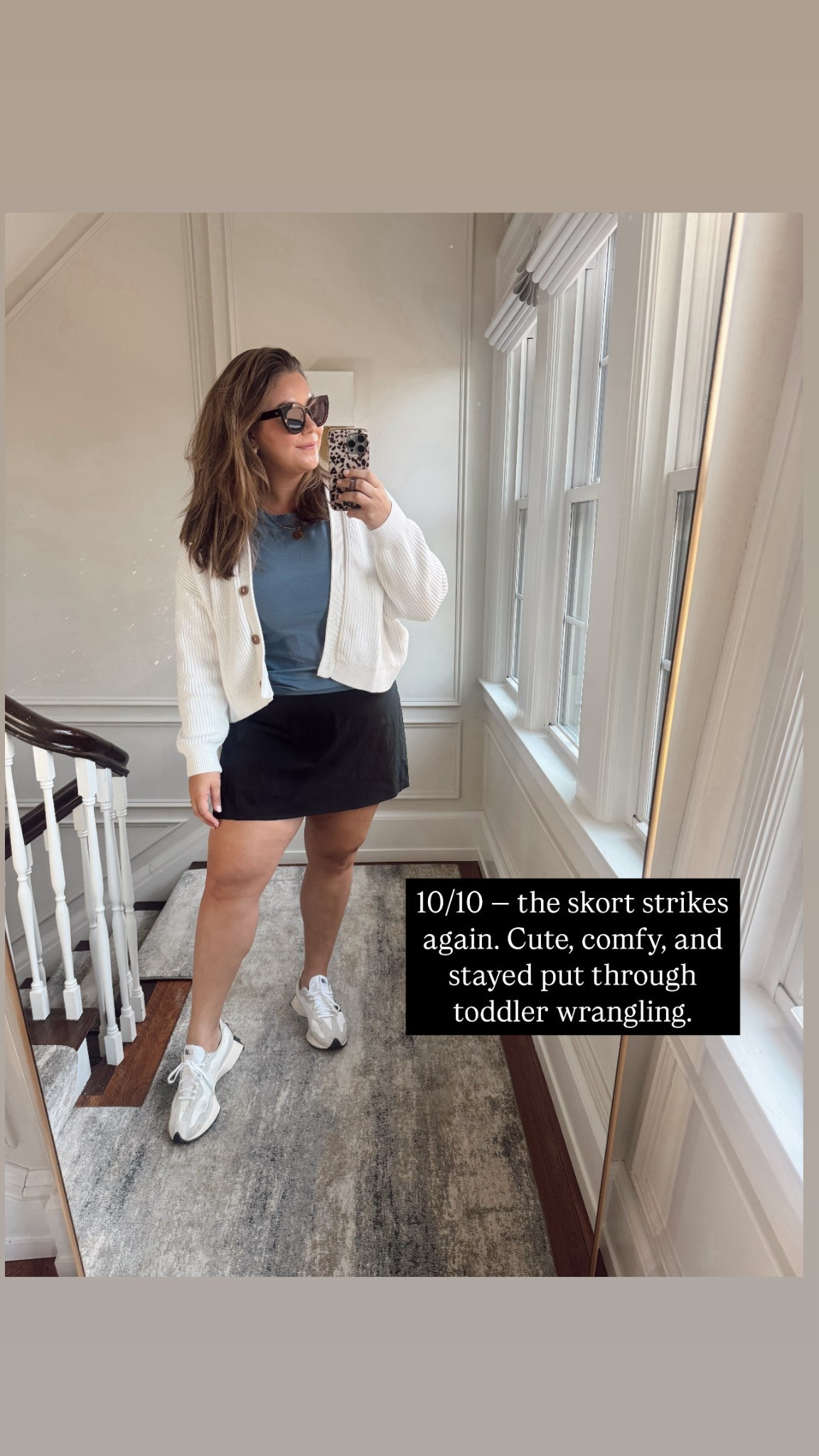 Wearing size 1X in skort & top, XL in cardigan. Use CARALYN15 at Spanx, use CARALYNM at Cakes Body. 

#LTKActive #LTKPlusSize #LTKSeasonal