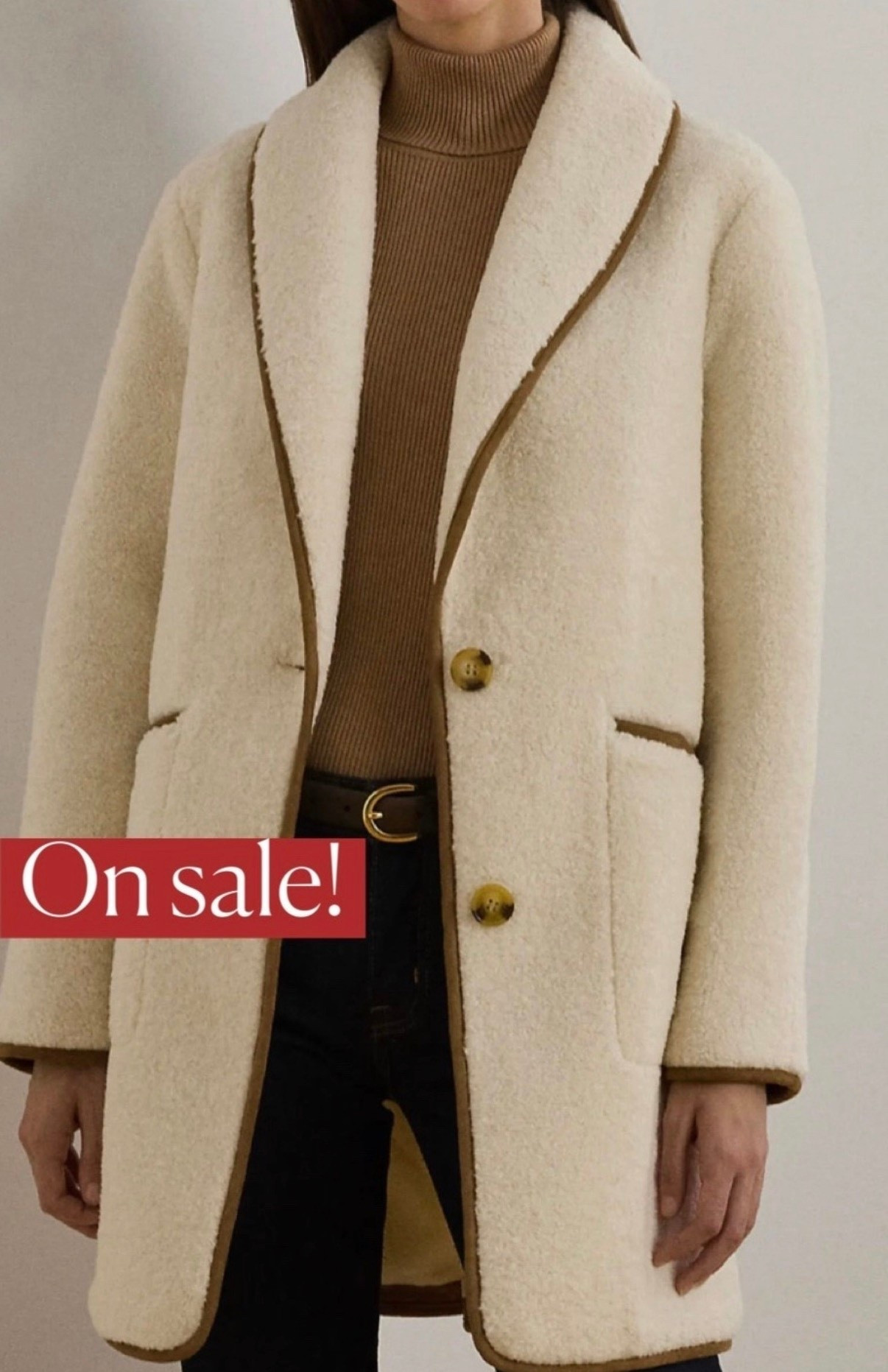 Fleece jacket
Fleece coat 

#LTKSaleAlert