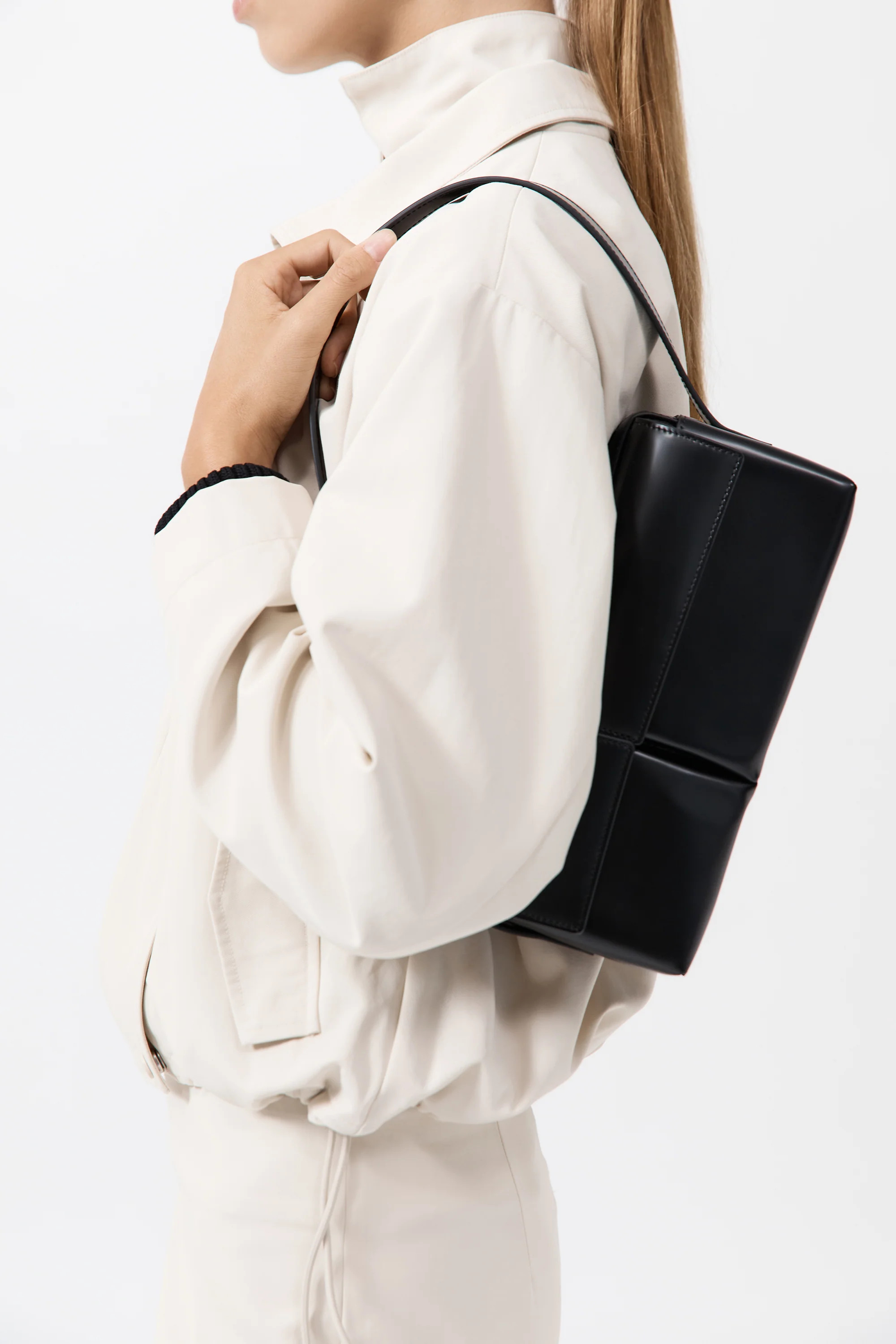 90s Utility Shoulder Bag - Black | St. Agni (US, UK, EU)