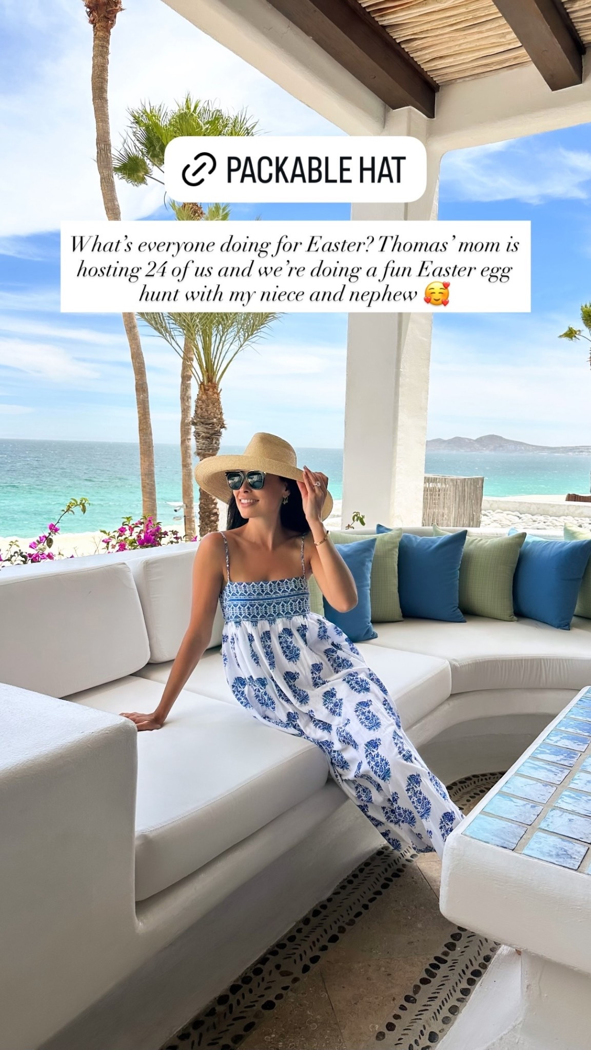 Dress is old from Boteh - similar below. Spring outfit, vacation outfit, blue paisley dress, blue floral dress. 

#LTKSeasonal #LTKTravel #LTKootd