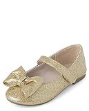 Gymboree,and Toddler Dressy Ballet Flat,Gold,Youth 3 | Amazon (US)