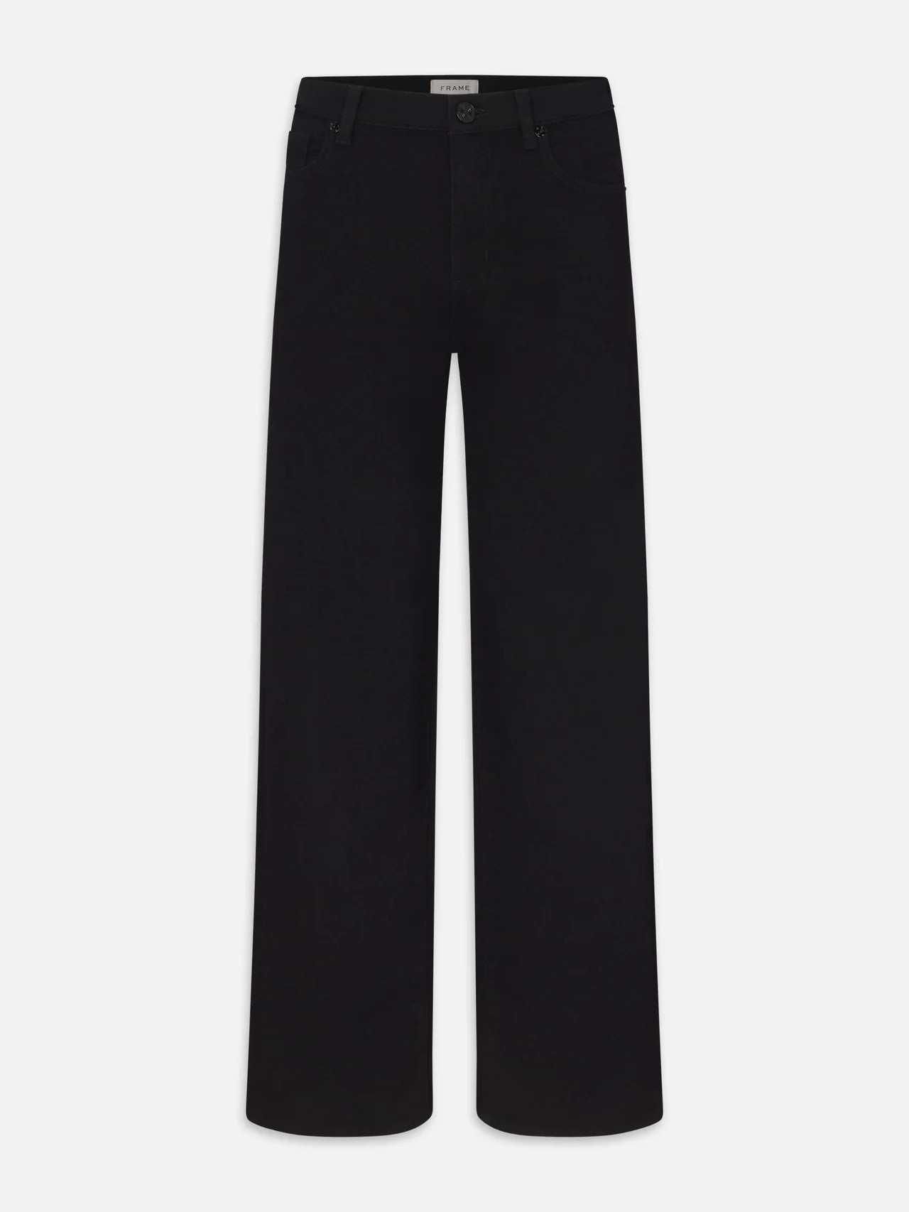 LE SLIM PALAZZO BLACK | Frame Denim