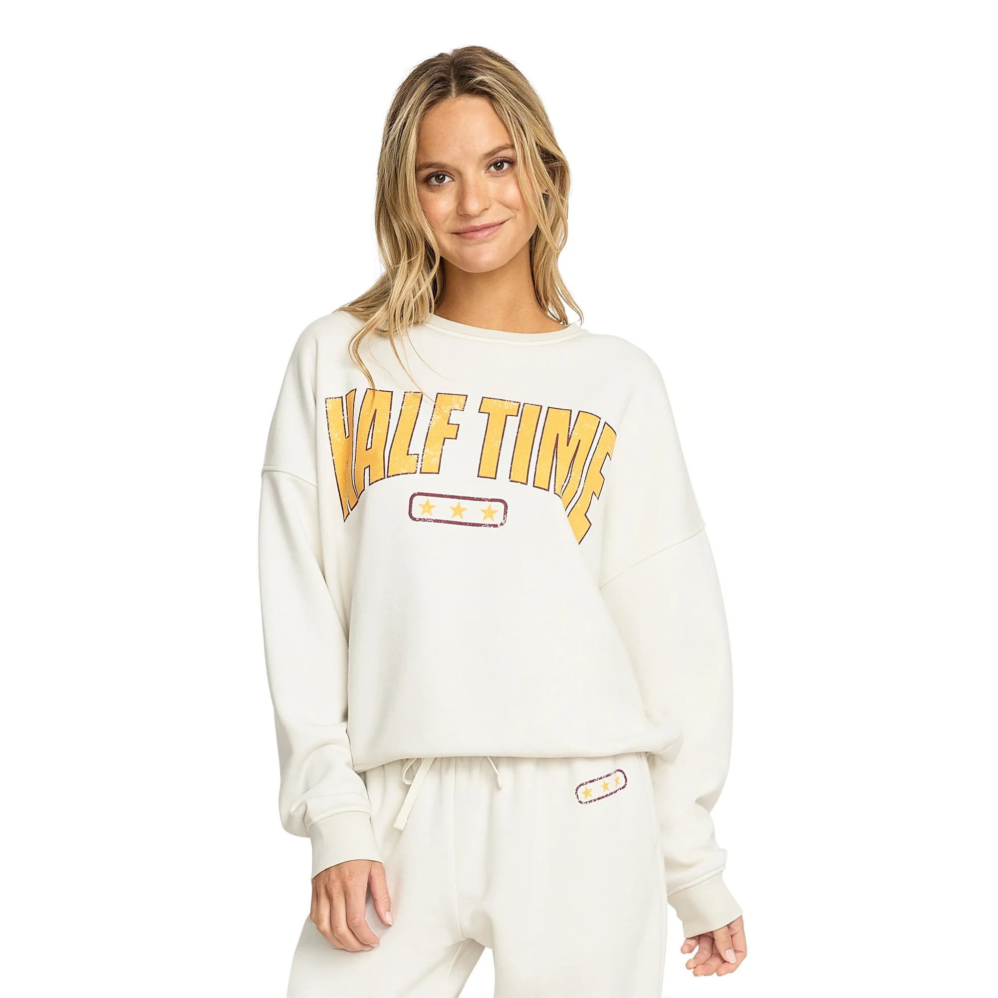 Mills by Millie Bobby Brown Women's Graphic Crewneck Sweatshirt, Sizes XXS-XXXL | Walmart (US)