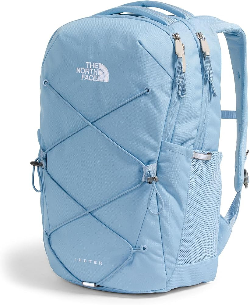 Amazon.com: The North Face Women's Jester Everyday Laptop Backpack - Commuter Travel Bag, Laptop Sleeve, Water-Repellent, Steel Blue, One Size : Electronics | Amazon (US)