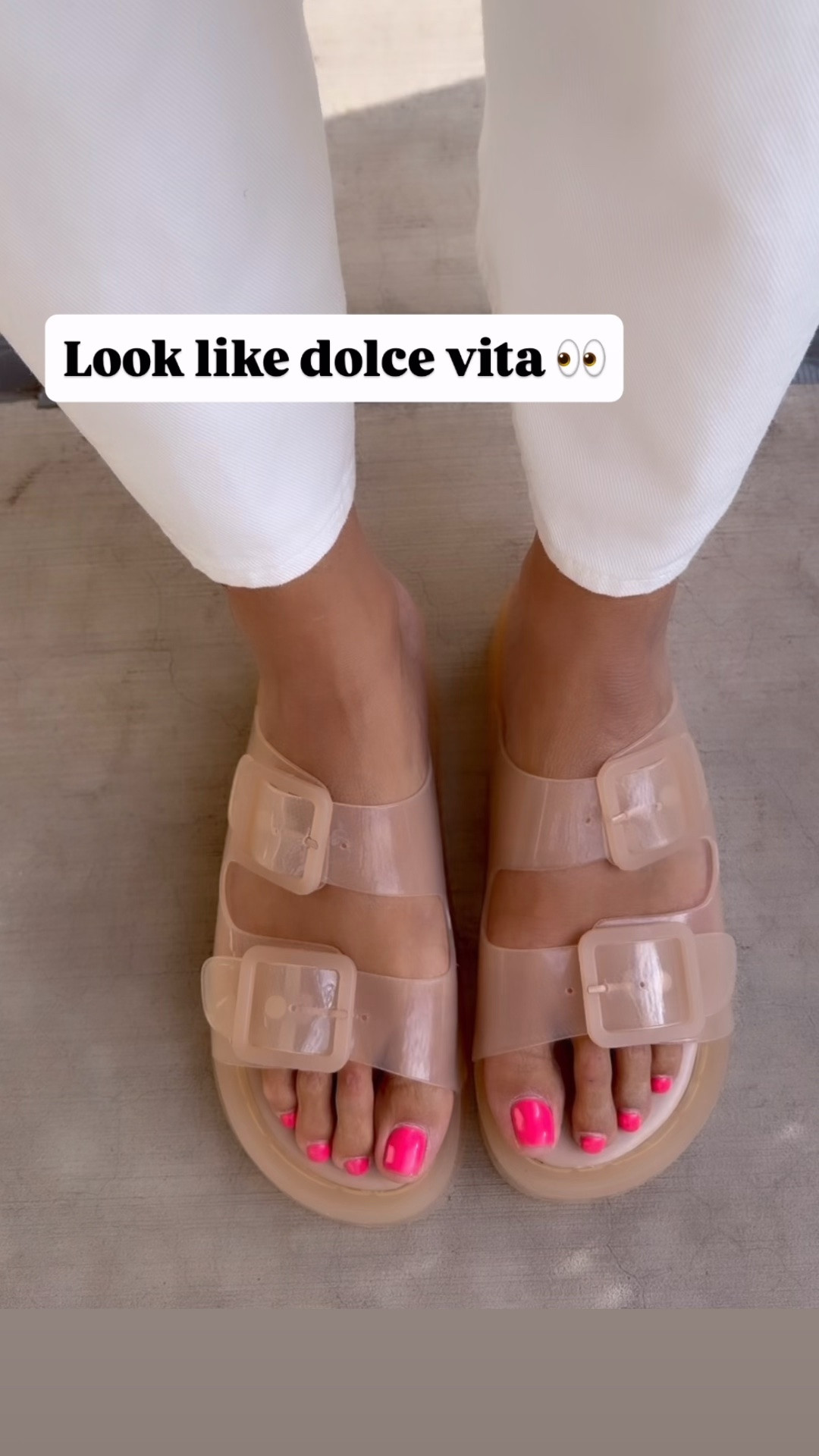 Dolce vita look for less!