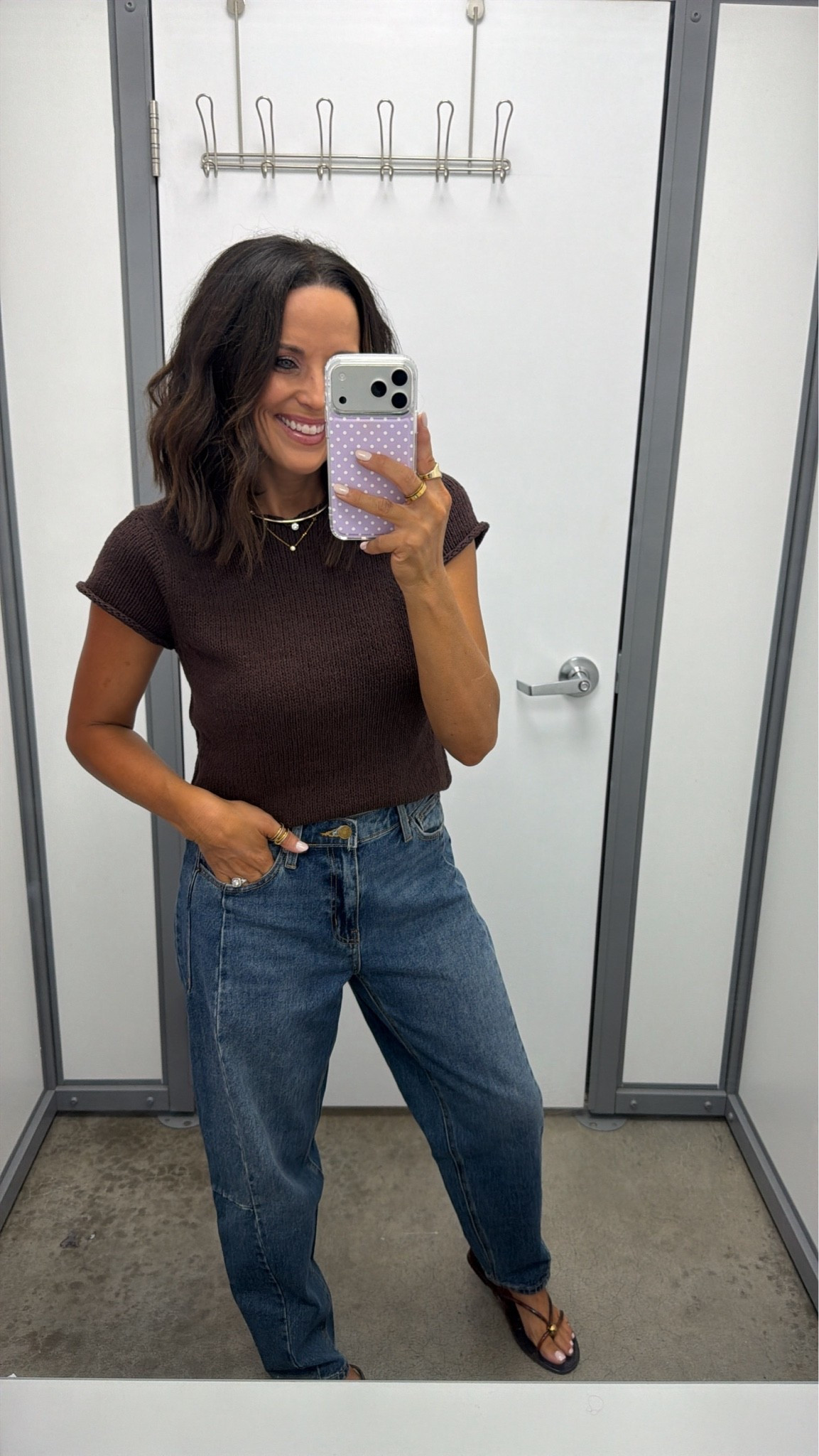 Walmart is giving major J.Crew  vibes 🤎 This knit top looks way more expensive than it is and is such an easy everyday piece. Wearing XS!

#WalmartFinds #WalmartFashion #J.CrewStyle #LTKFinds #FallStyle

#LTKxWalmart