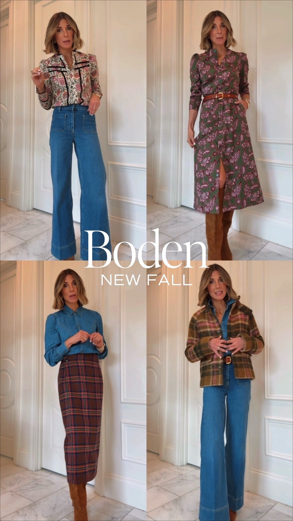 Fall haul from Boden 🍂 From the perfect jeans and feminine fall blouses to statement pants and plaid coats, this haul is SO good! Elevated, wearable pieces you’ll have on repeat all season. Trust me, you’ll want to see these finds! 🤎

#LTKootd #LTKSeasonal