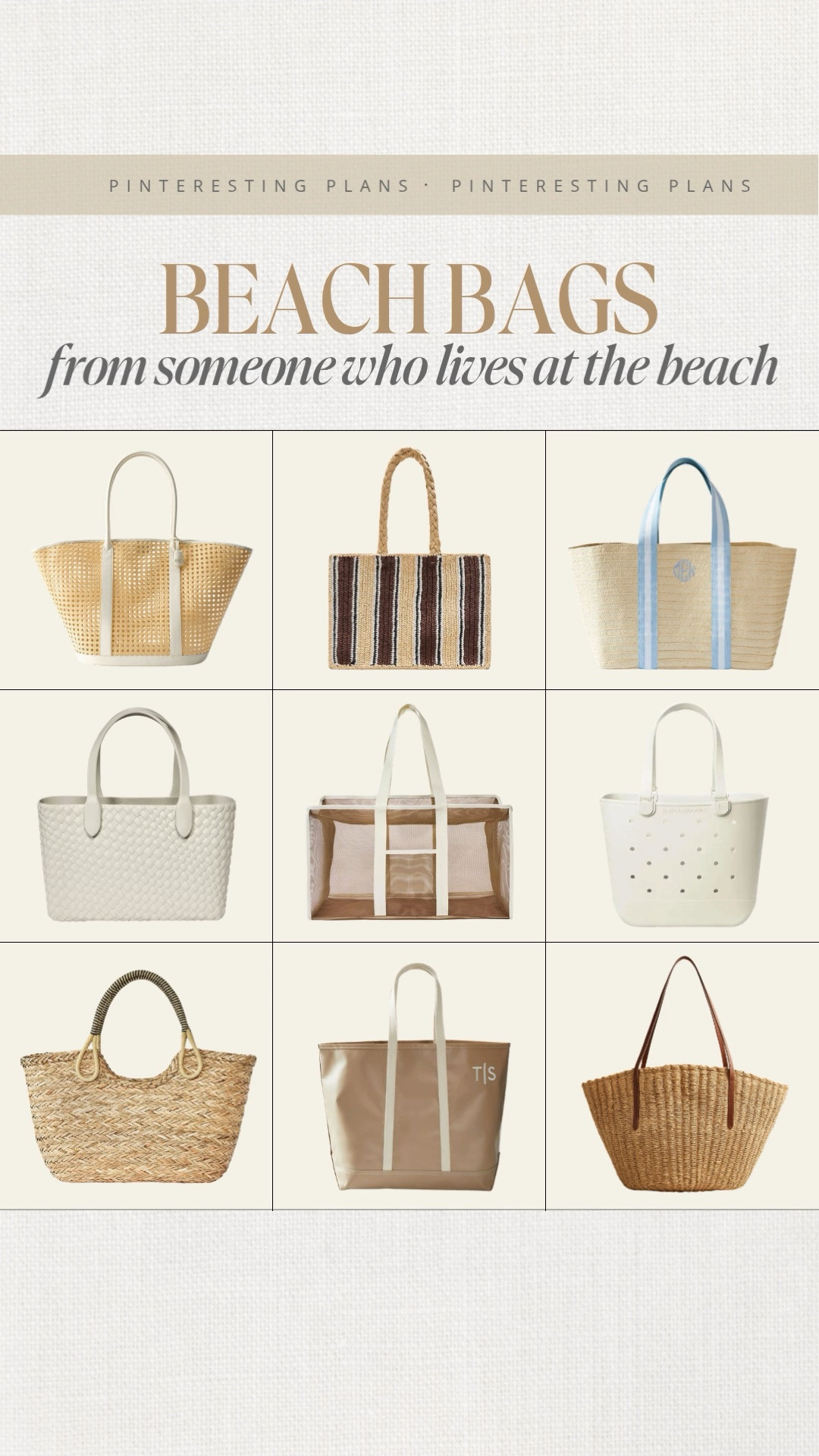 Beach bags from someone who lives at the beach 🙌🏻🙌🏻￼

#LTKdayinmylife #LTKSeasonal
