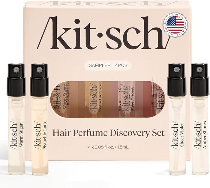 Kitsch Hair Perfume For Women (Discovery Set) - Pistachio Latte, Warm Sugar, Sheer Violet & Amber... | Amazon (US)