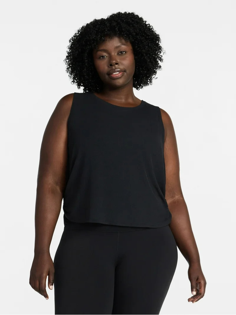 Avia Women's Side Knot Color Tank Top, Sizes XS-XXXL | Walmart (US)