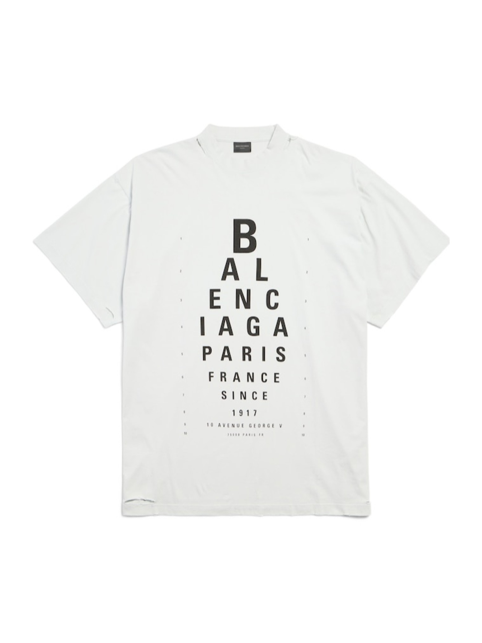 Balenciaga Optical Oversized T-Shirt | Senser US