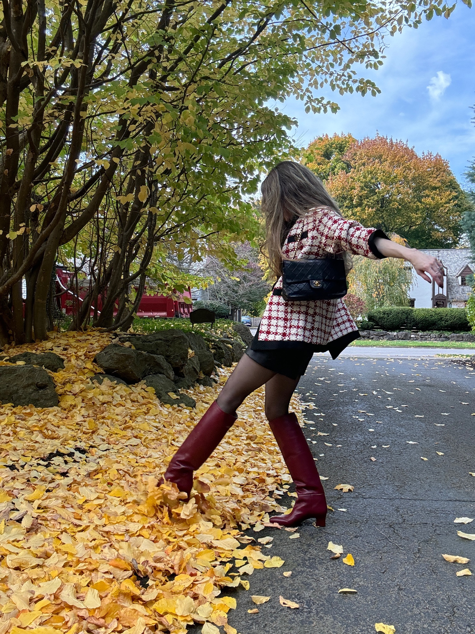 The perfect fall uniform! Boots 15-% off with code ziba15off! Also available in chocolate suede 

#LTKShoeCrush #LTKSaleAlert #LTKSeasonal