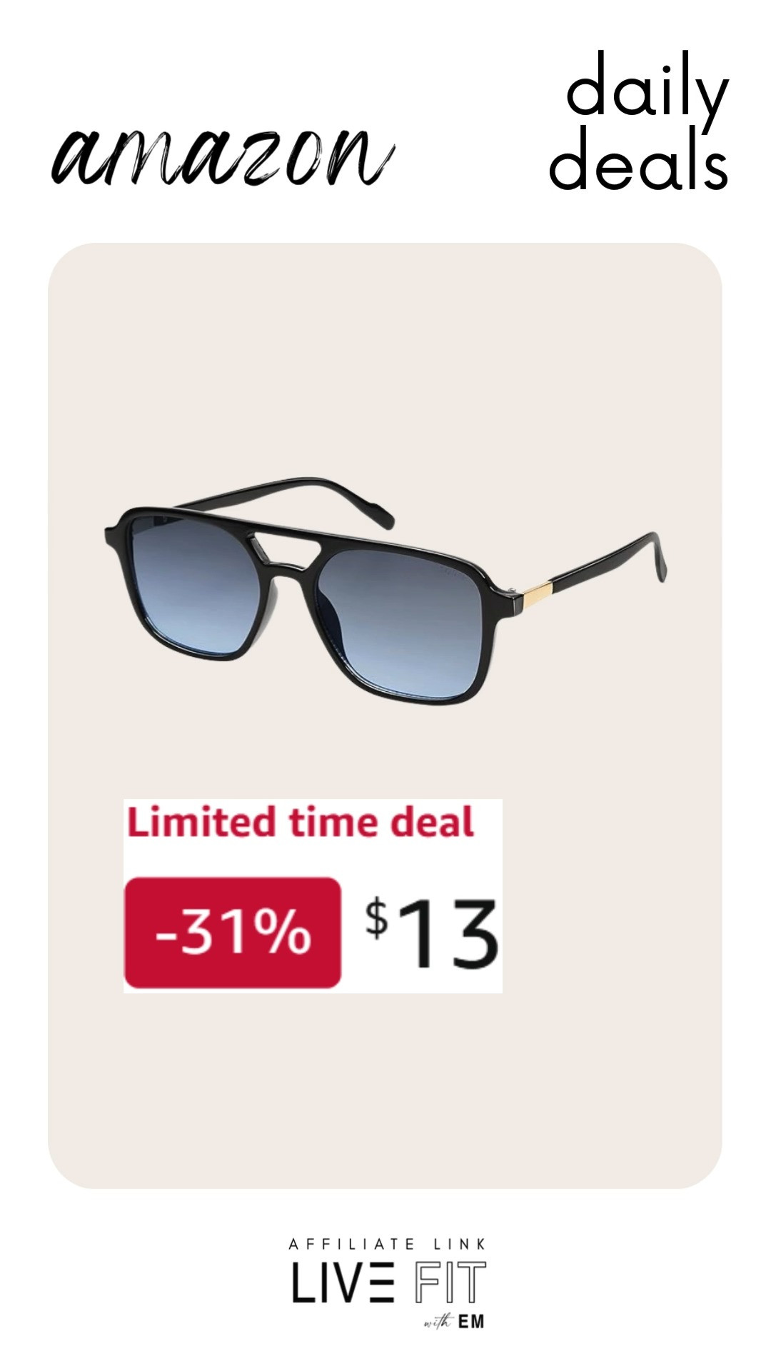 These retro aviator sunglasses bring cheerful charm and effortless cool to everyday style with timeless flair. #RetroSunglasses #AviatorStyle #WomenFashion #MenFashion #TrendyLooks #FashionEssentials #StylishAccessories #WardrobeGoals #ChicOutfits #ModernStyle 🕶️✨🌞
 

 #LTKSeasonal #LTKBeauty #LTKTravel