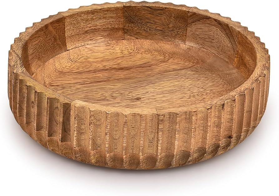 Kimona Fruit Bowls Wooden Fruit Bowl or Candy Bowl, Elevate Your Space With A Unique Bowl Centerp... | Amazon (US)