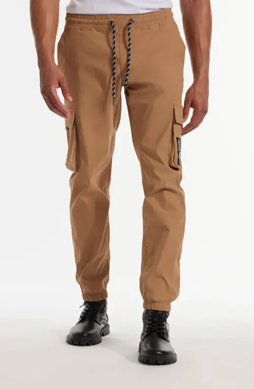 Ecko Unltd. Draw Toggle Cargo Jogger in Dark Khaki at Nordstrom, Size X-Large X 32 | Nordstrom