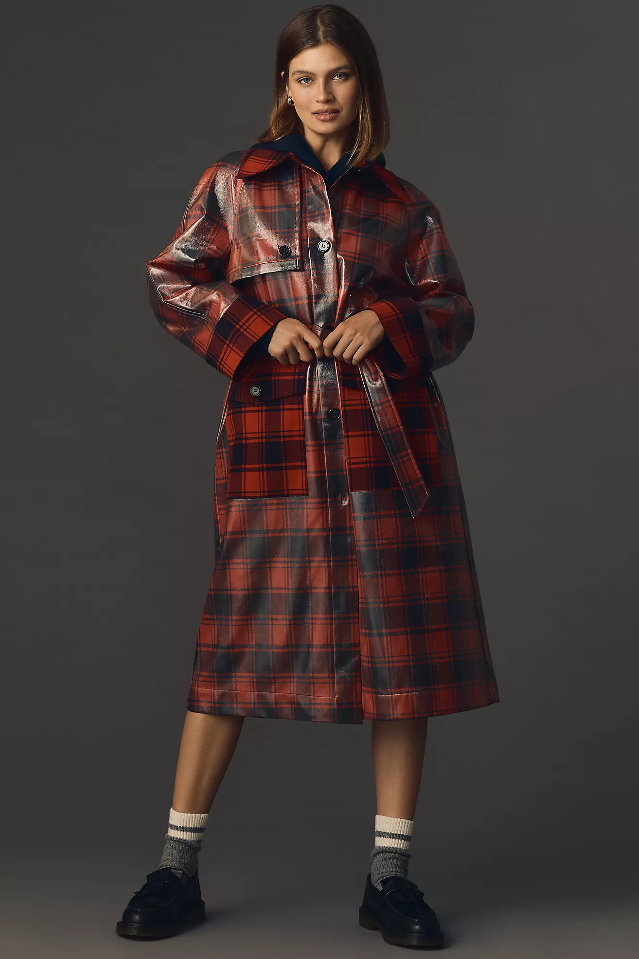 Baum und Pferdgarten Dorothy Plaid Trench Coat | Anthropologie (US)