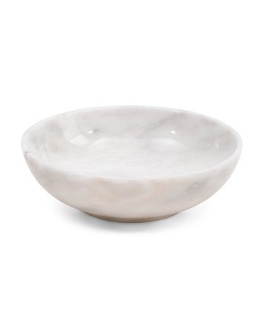 9in  Decorative Marble Bowl | TJ Maxx