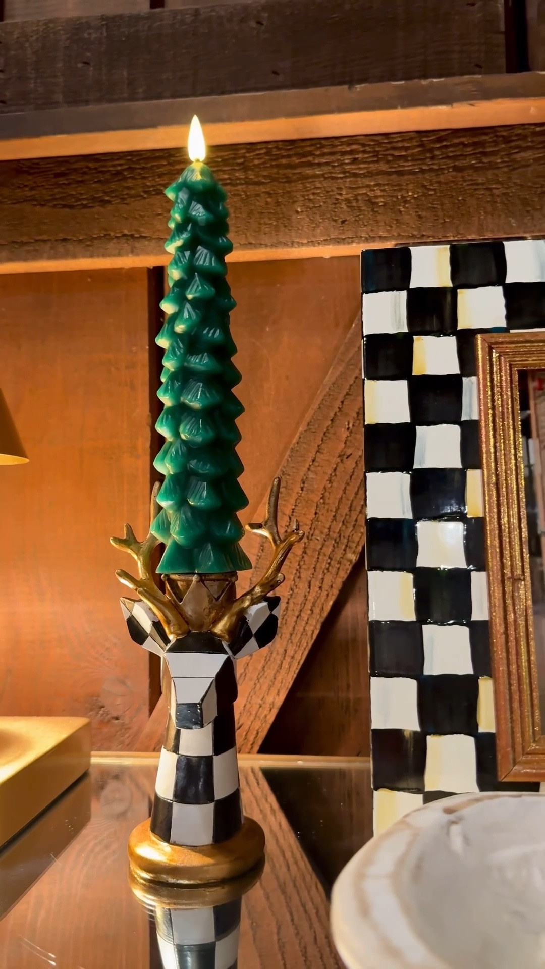 Where are all my Mackenzie Childs girls at? The candlestick holders aren’t MC, but could’ve fooled me. LOVE them!!! 🤍🖤 #mackenziechilds #christmasdecor #christmas #home #holidays #amazon

#LTKHoliday #LTKSeasonal #LTKFindsUnder50