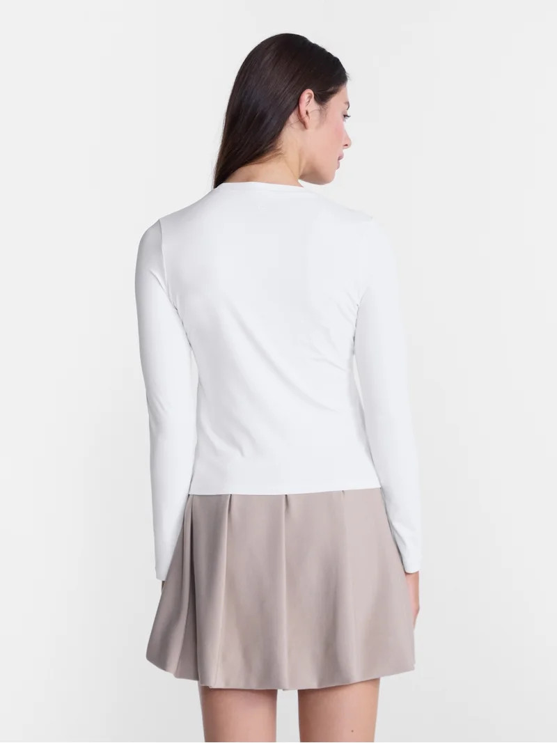 Avia Women\u2019s and Women's Plus SoftSculpt Top with Long Sleeves, Sizes XS-4X | Walmart (US)
