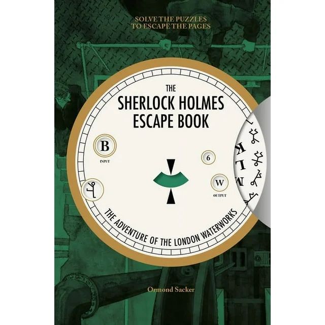 Sherlock Holmes Escape Book: Sherlock Holmes Escape Book: The Adventure of the London Waterworks:... | Walmart (US)