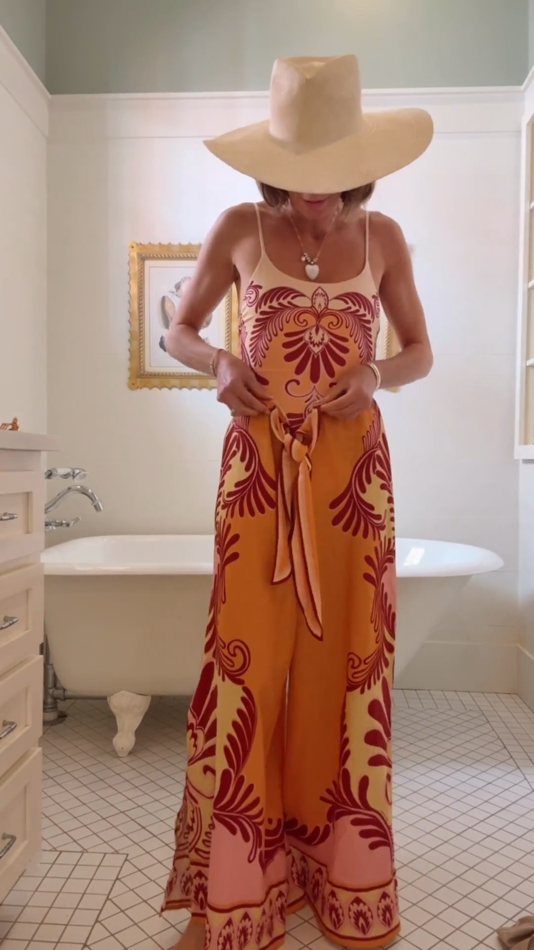 What I'm wearing for my family spring break in 30A 

Suit fits tts wearing size small 
Pants and top wearing size small

#LTKSwim #LTKSeasonal #LTKootd