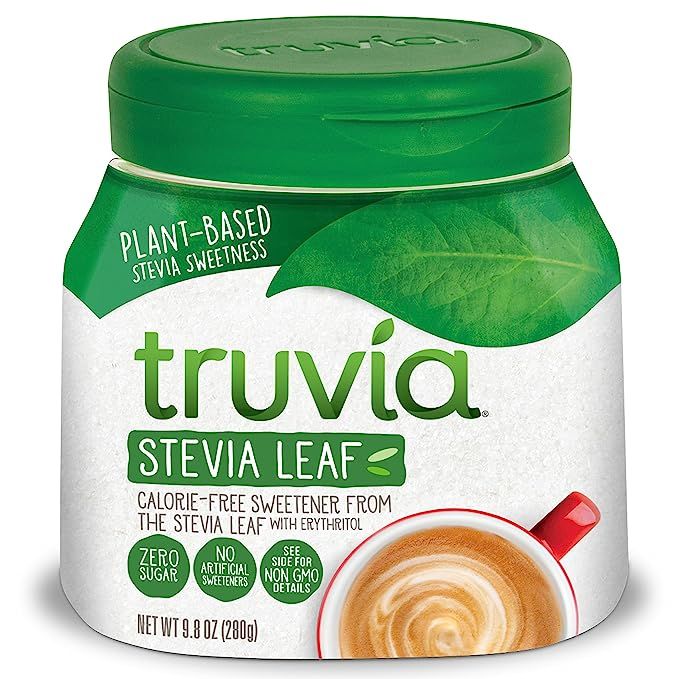 Truvia Original Calorie-Free Sweetener from the Stevia Leaf Spoonable (9.8 Ounce Stevia Jar) | Amazon (US)