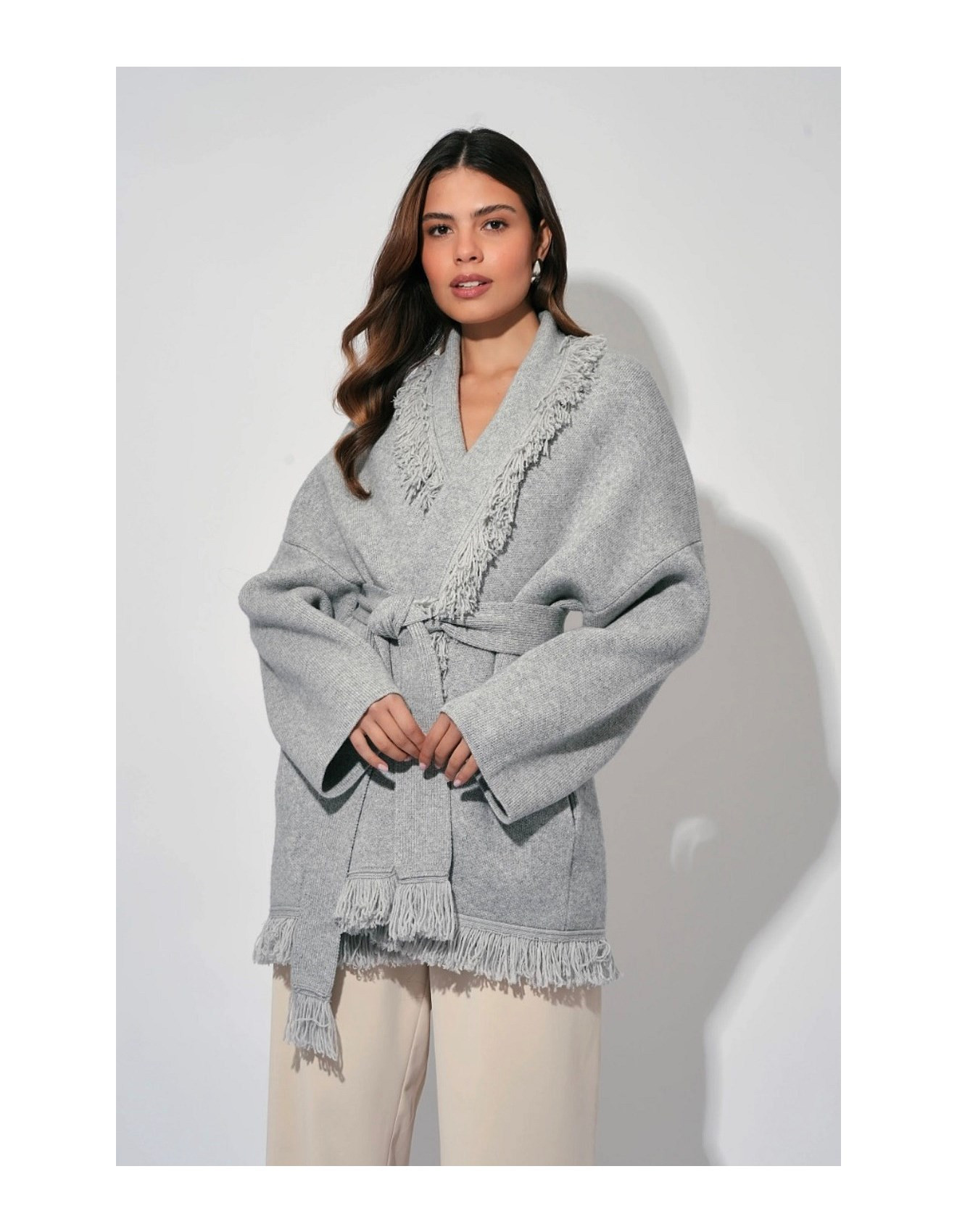 The Ultimate Muse Knitted Fringe Cardigan | David Jones (Australia & New Zealand)
