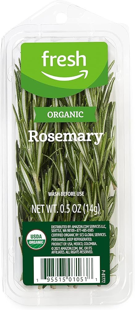 Fresh Organic Rosemary, 0.5 oz | Amazon (US)