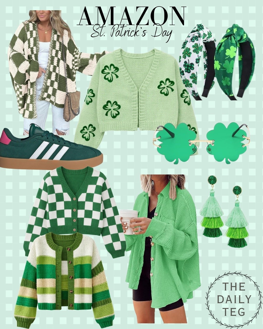 St. Patrick’s Day but make it cute 💚✨
All the green Amazon finds — cardigans, shackets, statement earrings + the comfiest sneakers to pull it all together. Whether you’re keeping it casual or going full festive, these are such easy pieces to rewear all spring.

#AmazonFinds #LTKStyle #StPatricksDay


#LTKSpringSale #LTKootd #LTKU