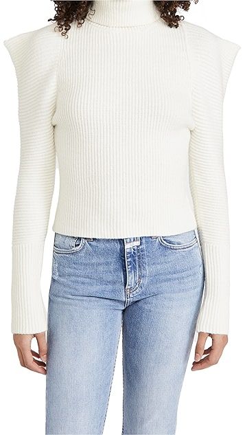 Kaylee Turtleneck Puff Sweater | Shopbop