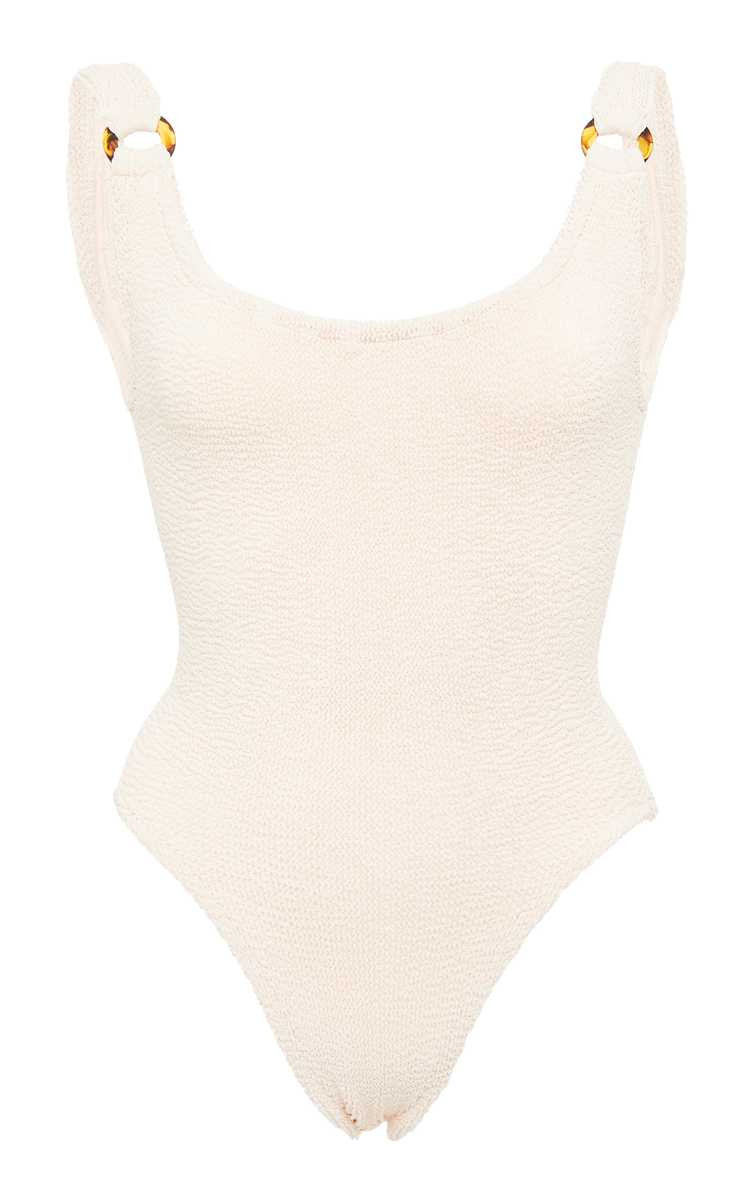 Domino Seersucker Swimsuit | Moda Operandi (Global)