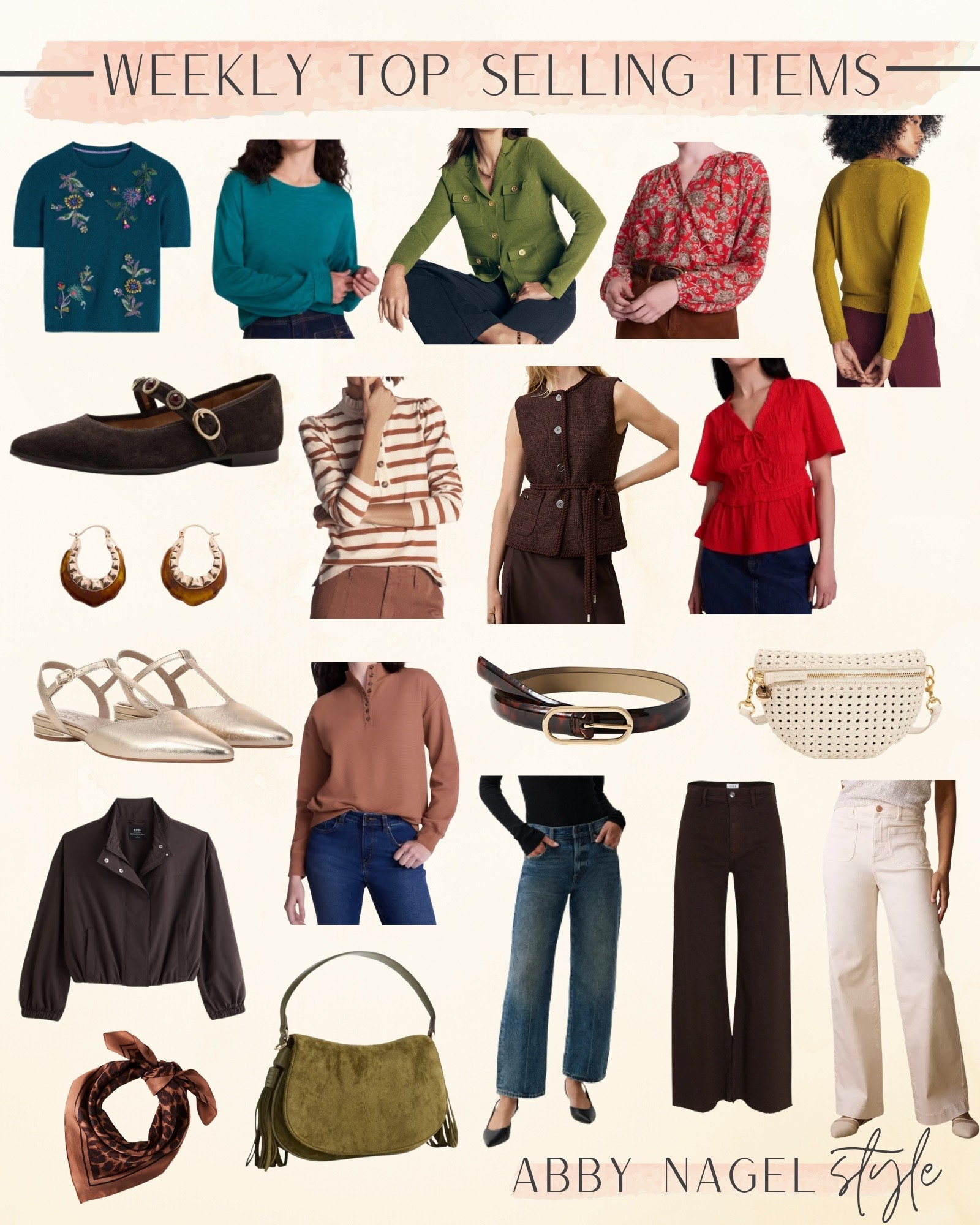 The weekly top sellers!