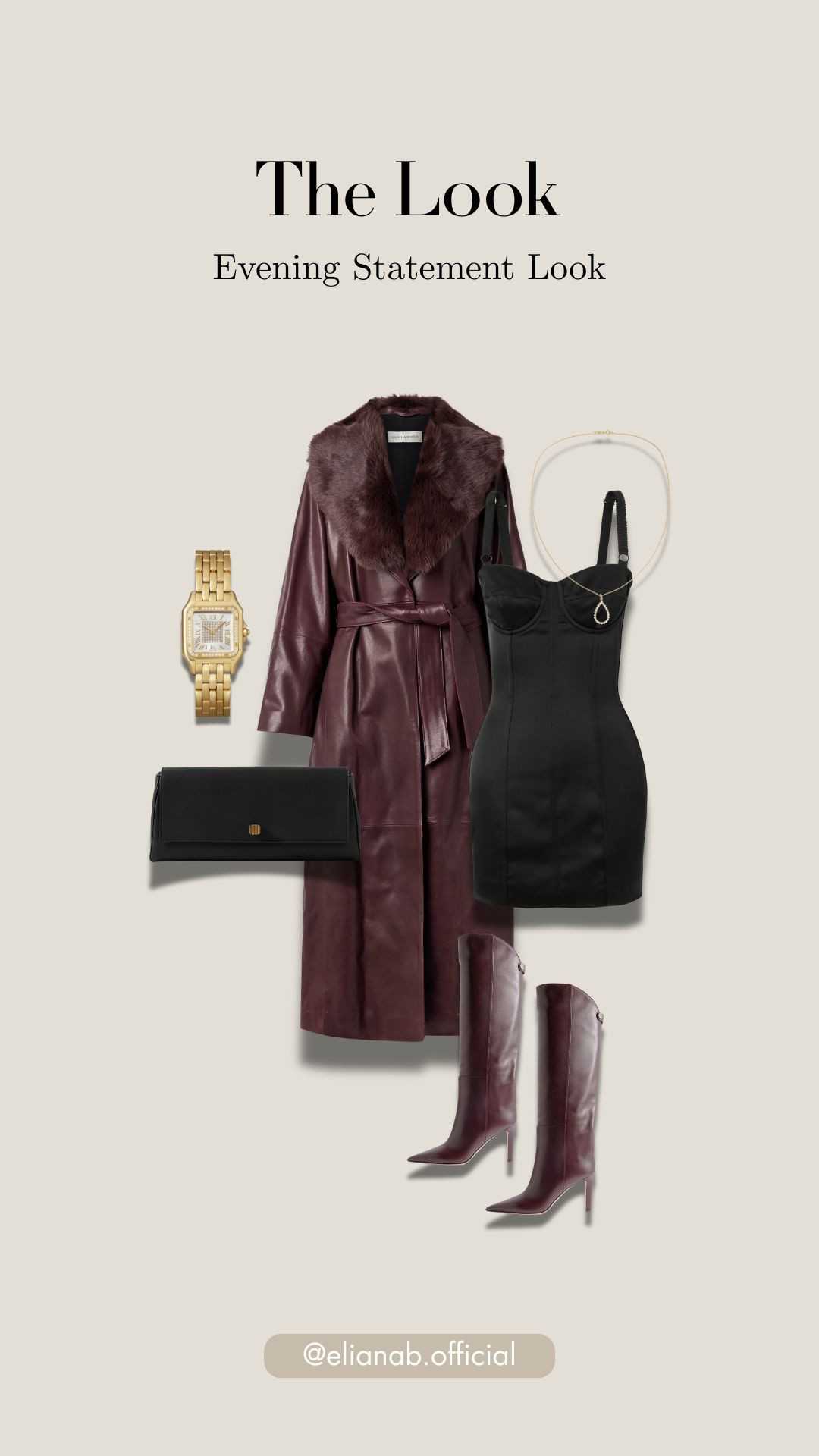 Own the night in style — every detail makes a statement ✨🖤 

 #EveningGlam #StatementStyle #NightOutLook #ChicAndBold #EveningElegance #OOTDNight #LuxuryFashion #DressedToImpress #GlamVibes #StyleStatement #EveningOutfit #LTKStyleTip #LTKShoeCrush #LTKItBag