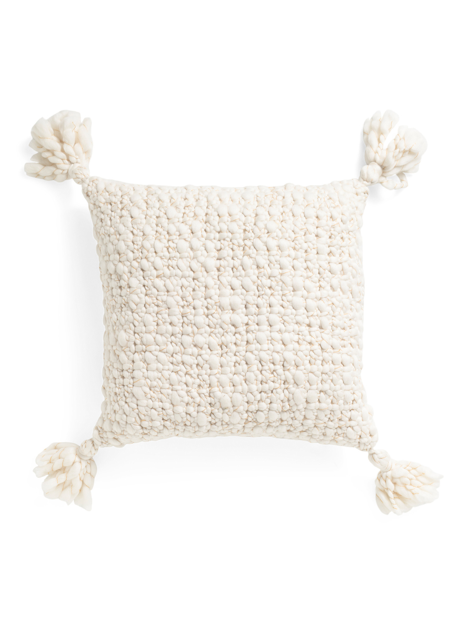20x20 Wool Blend Textured Pillow | TJ Maxx