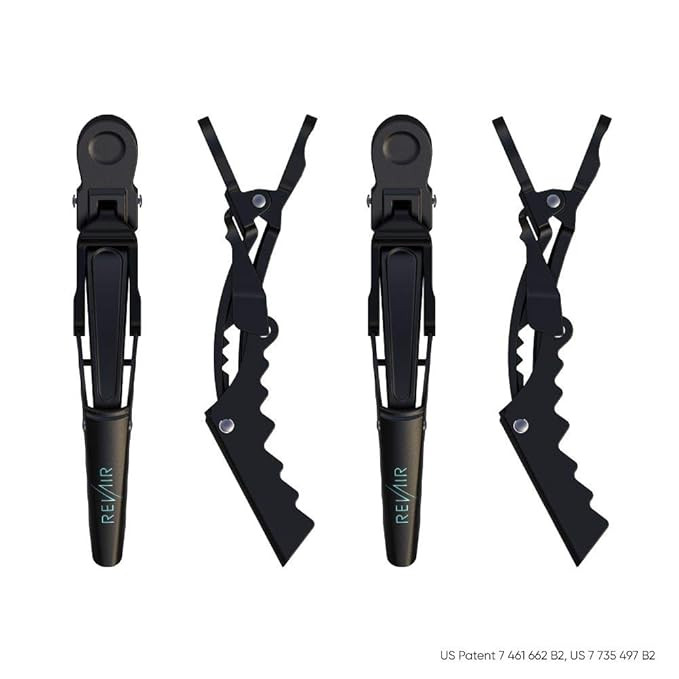 RevAir Up for Grabs Hair Sectioning/Styling Clips - Set of 4 | Amazon (US)