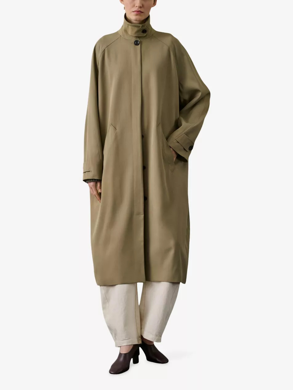 Fritz Relaxed-Fit Twill Trench Coat | Selfridges