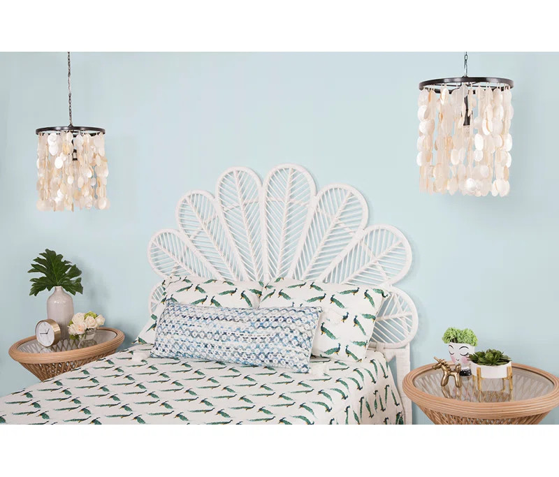 Hirst Rattan Petal Open Frame Headboard | AllModern | Wayfair North America