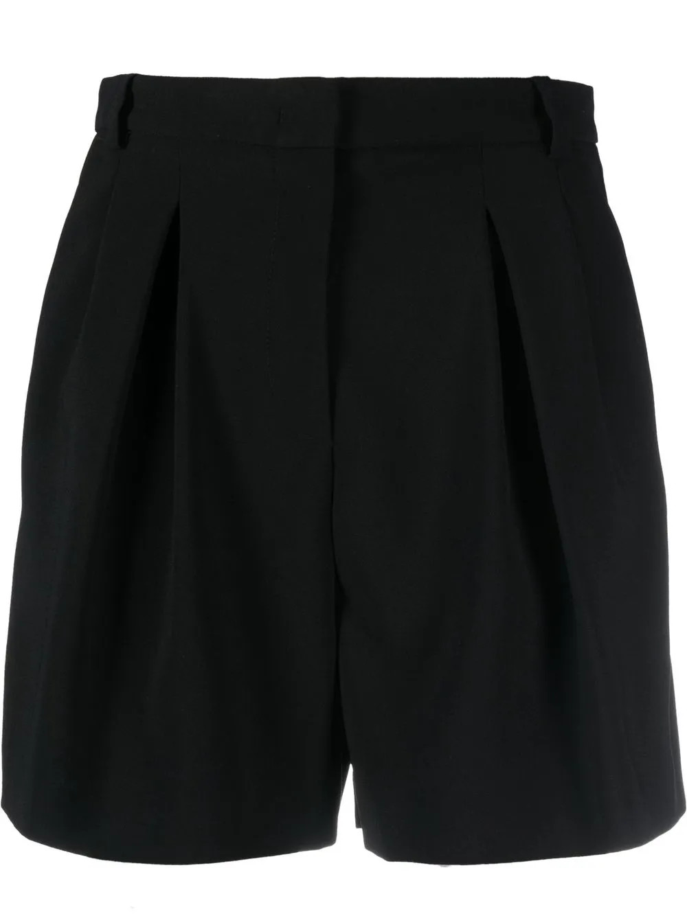 PINKO high-waisted Darted Shorts - Farfetch | Farfetch Global