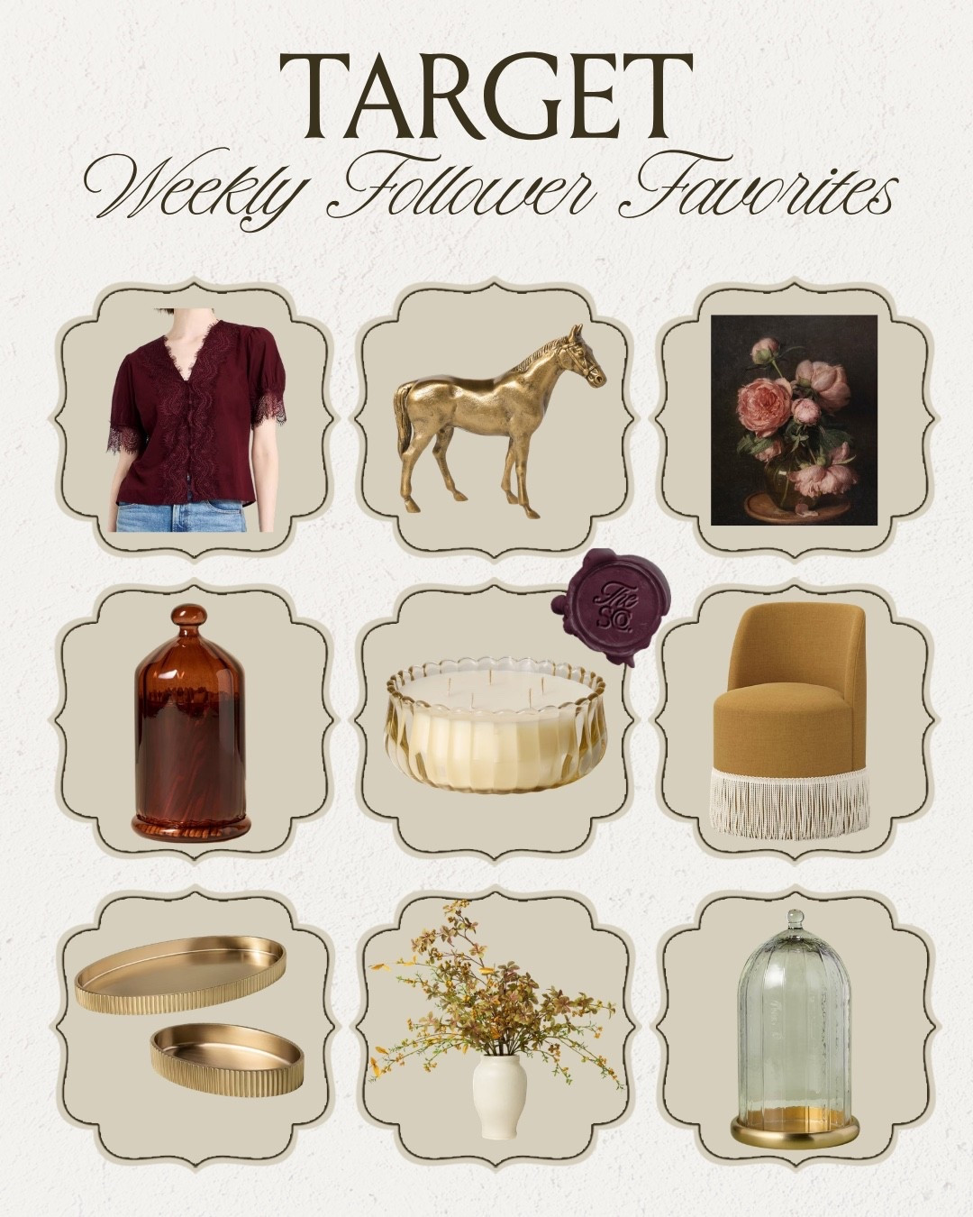 Target weekly follower favorites! All the things you all have been loving this week! 🎯

#LTKHome #LTKootd #LTKSeasonal