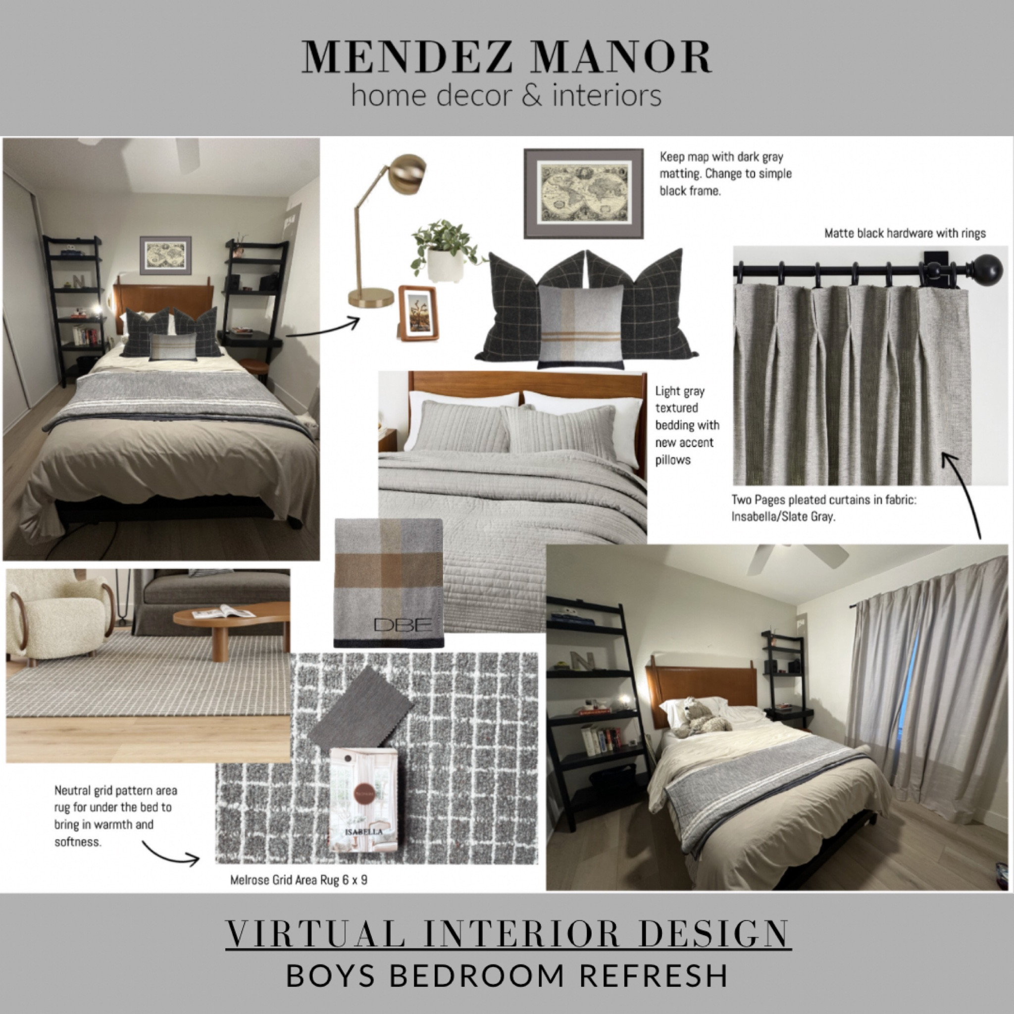 Made a few revisions to this boys bedroom refresh. Changed out the area rug to one that will be a better fit. 👍🏻

#LTKHome #LTKStyleTip