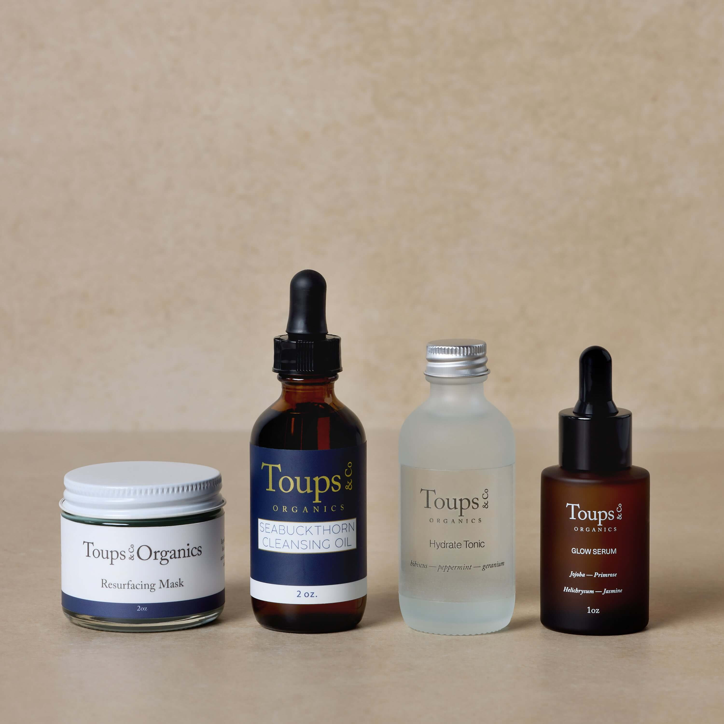 All-Natural Skincare Starter Set | Toups and Co Organics