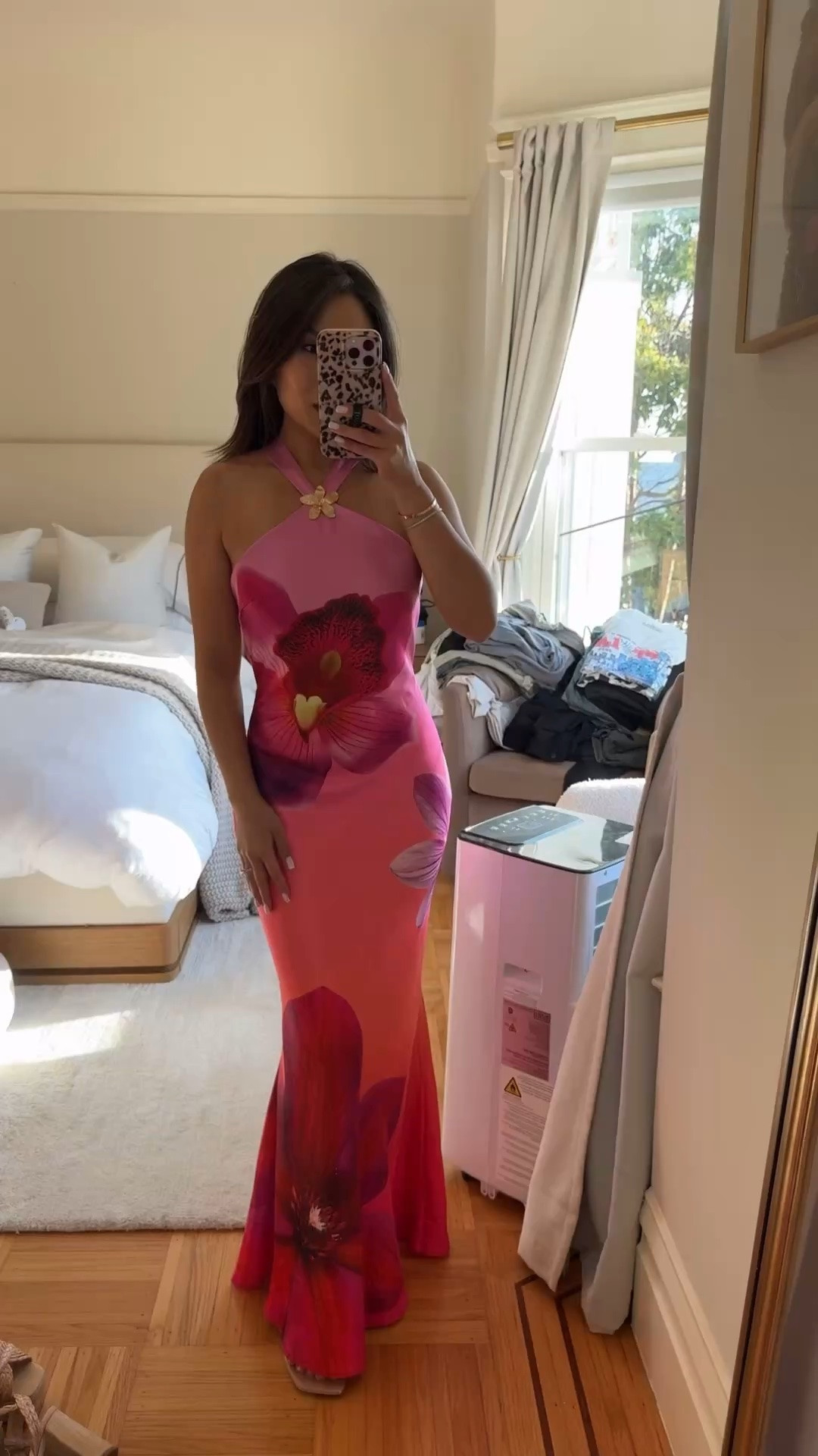 My print is sold out right now but it does come in other solid colors and would be perfect for a wedding guest dress! 

I did get them hemmed to wear with flat shoes for the boat but probably would still need it hemmed if I had worn heels

#LTKWedding #LTKPetite #LTKootd