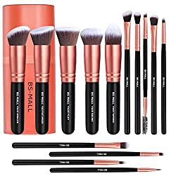 Makeup Brushes BS-MALL Premium Synthetic Foundation Powder Concealers Eye Shadows Makeup 14 Pcs B... | Amazon (US)