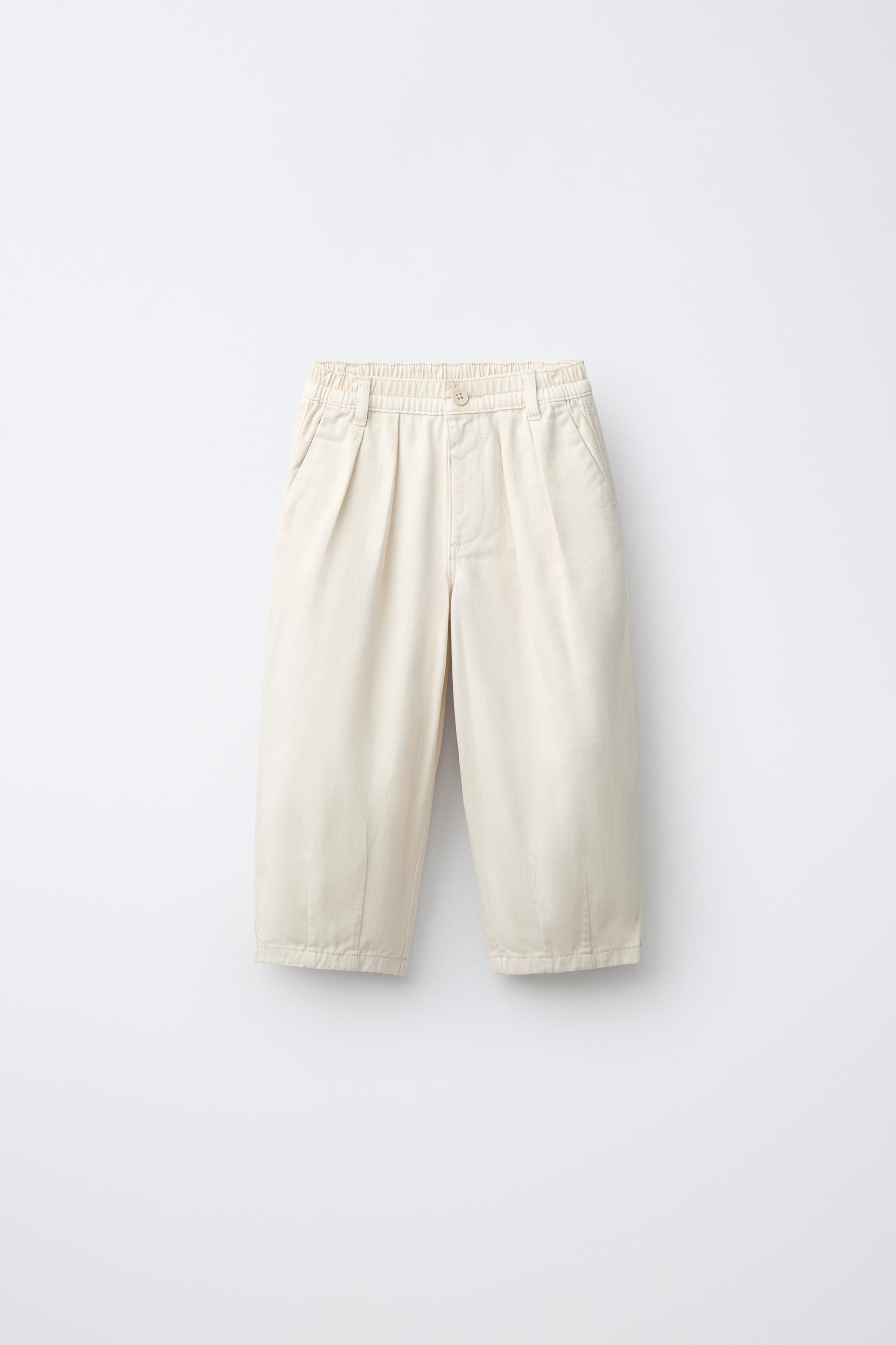 Zara - Fruit Of The Loom™ Balloon Trousers - Mid-Green - 6 Years (45,2 Inches) - Kids | Zara US