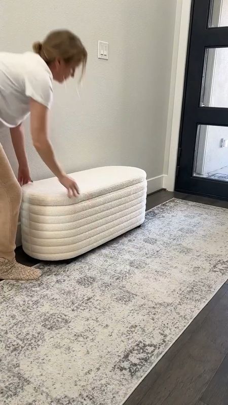 The cutest storage bench from Amazon-this comes in other styles & colors & could be a cute edition to any space 
#founditonamazon 

#LTKfamily #LTKstyletip #LTKhome