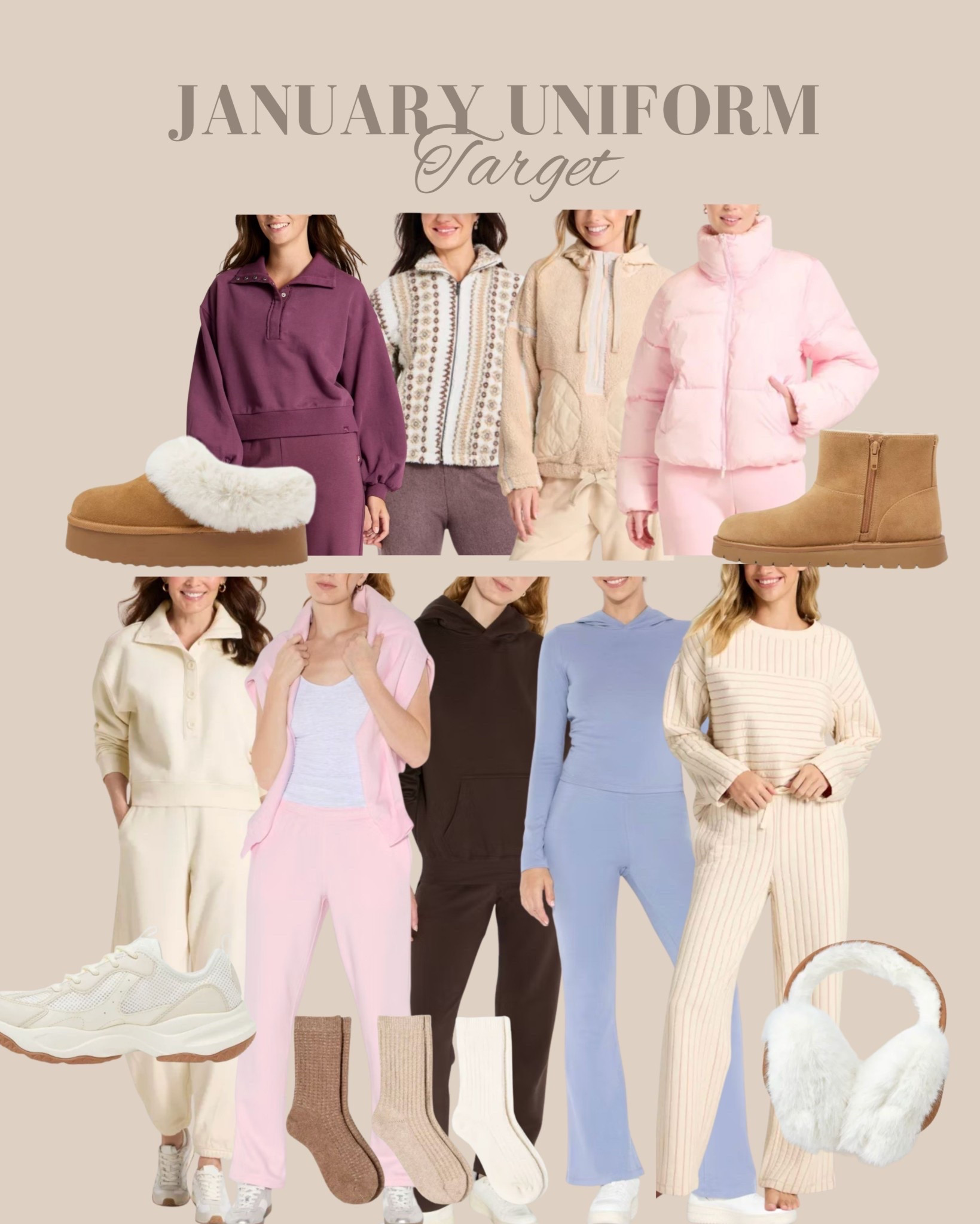 Women’s winter fashion
Winter outfit for women 
Women’s loungewear 
Women’s two-piece set 
Women’s winter shoes

#LTKootd #LTKGiftGuide #LTKHoliday