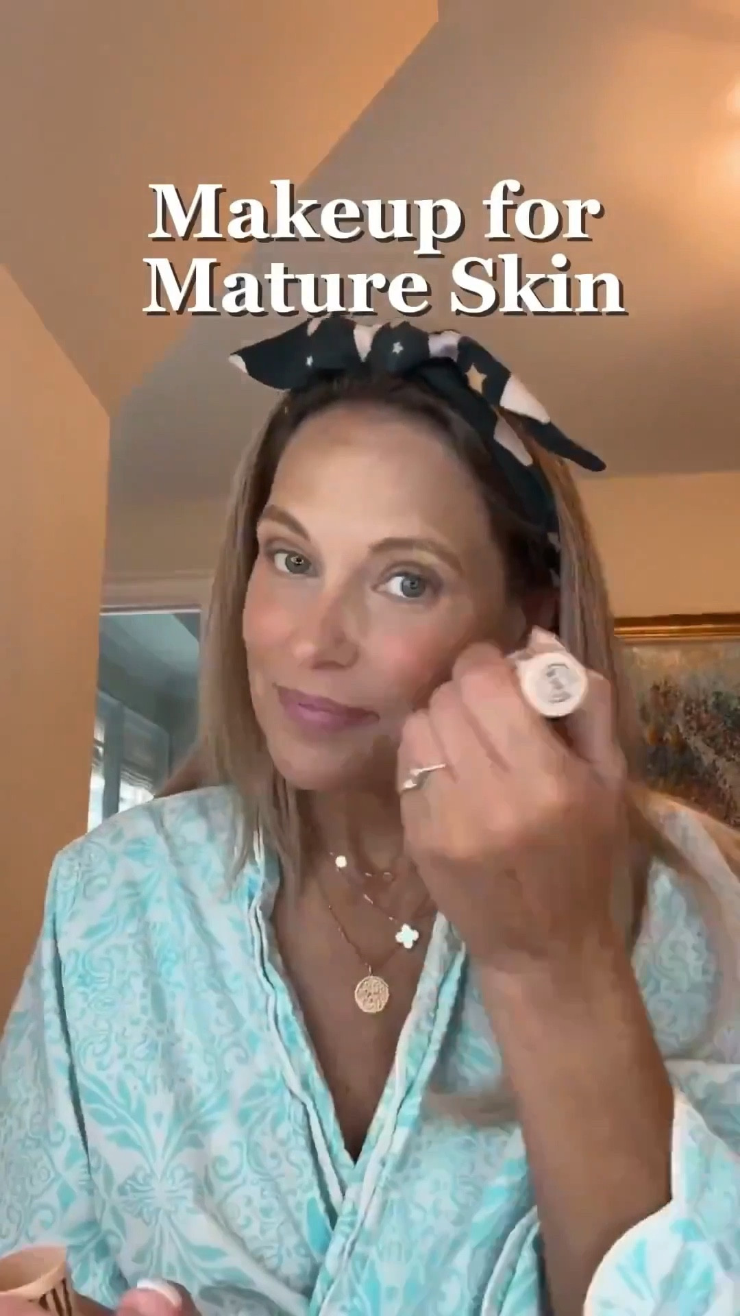 A makeup routine for a working mom! I love these products because they are quick to apply and truly deliver great results. They work especially well on mature skin without settling into fine lines. Such an easy way to feel pulled together in minutes.

#LTKOver40 #LTKSeasonal #LTKMidsize