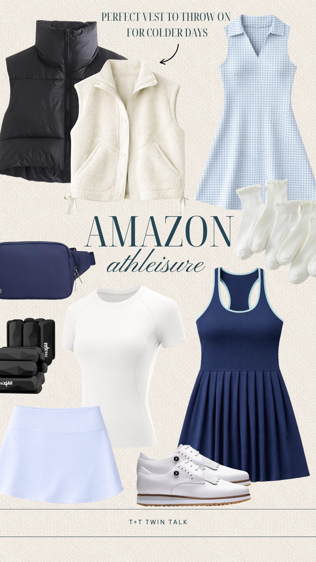Amazon athleisure! Looking to add to your workout wardrobe? We’ve found so many great pieces that will make you feel stylish when heading to the gym! These pieces also work perfectly for sports like tennis, golf, and pickleball!

#LTKfitnessgoals #LTKootd #LTKgrwm